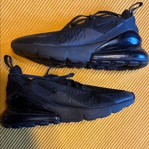 Nike Kids Black Air Max 270 Sneakers
